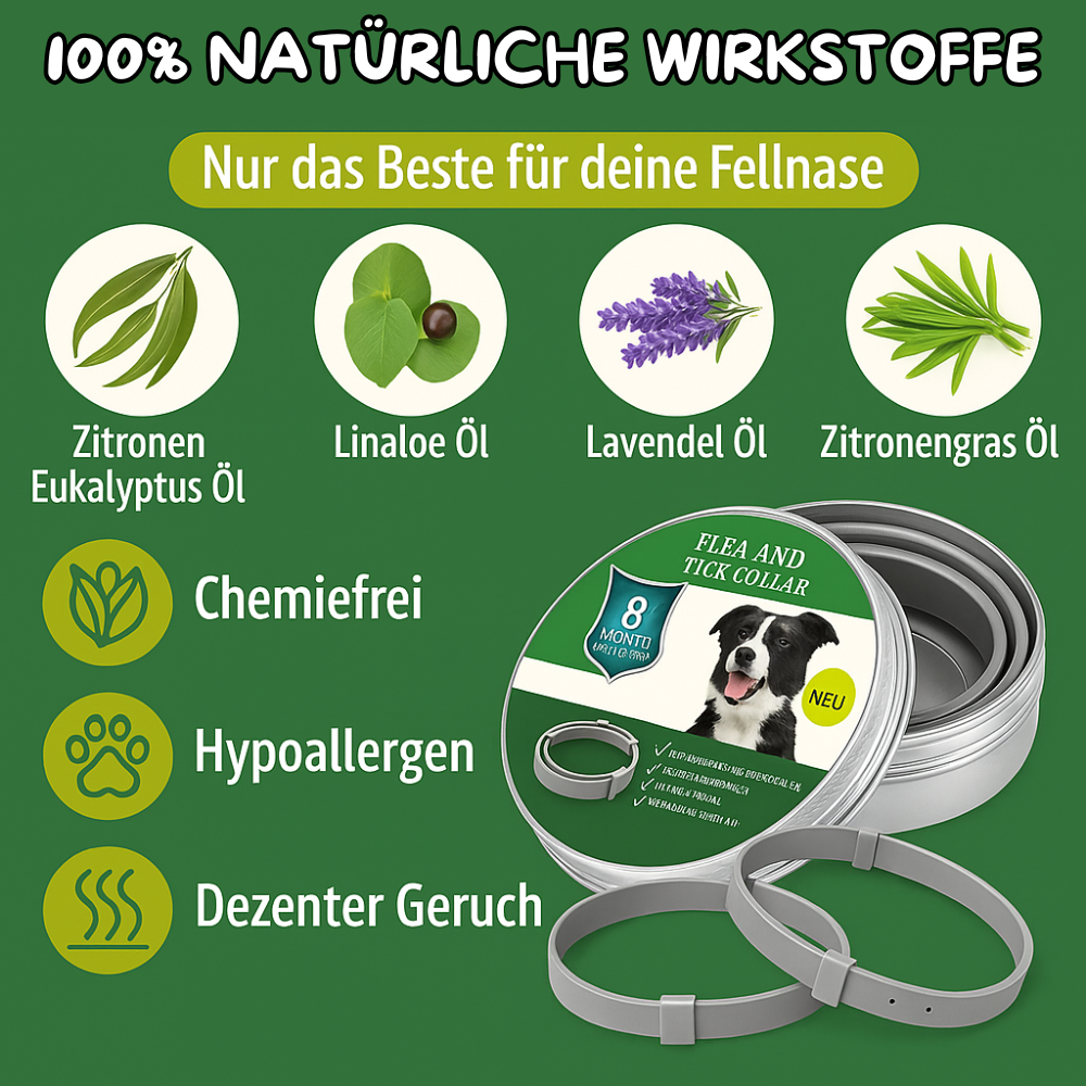 Zecken & Flohschutz Halsband